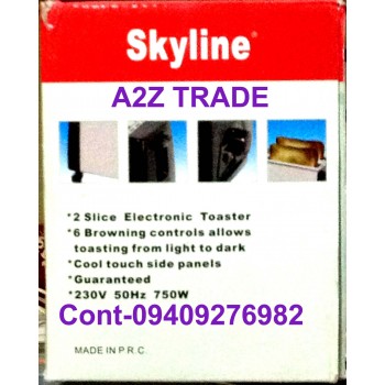 Skyline 2 Slice Toaster@50%Off Seen on TV Price Rs.1999/+Eye Cool Mask Free Worth Rs.599/-